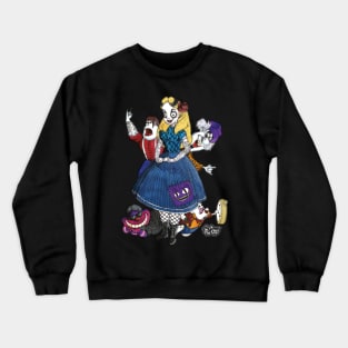 Alice in Wonderland Crewneck Sweatshirt